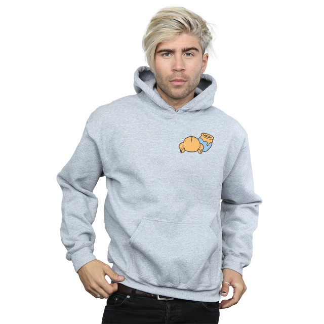 Li-cense Disney heren winnie the pooh rugzijde borst print hoodie UTBI20130_sportsgrey large