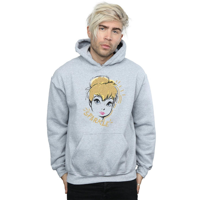 Li-cense Disney heren tinkerbell sparkle hoodie UTBI19303_sportsgrey large