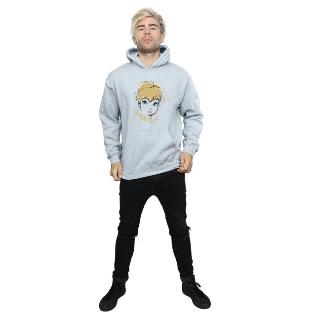 Li-cense Disney heren tinkerbell sparkle hoodie UTBI19303_sportsgrey large