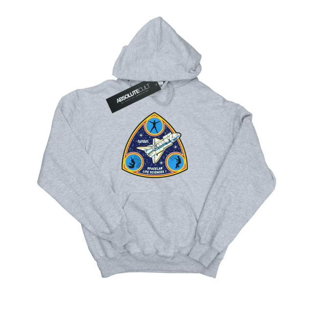 Li-cense Nasa heren klassieke spacelab life science hoodie UTBI19985_sportsgrey large