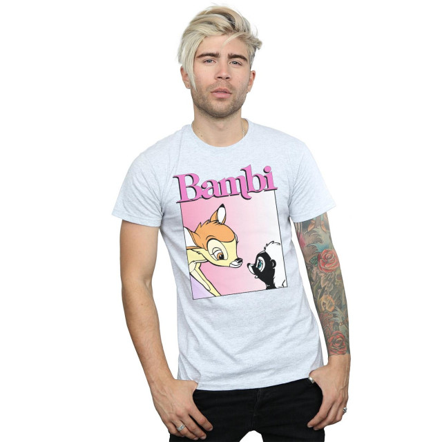 Li-cense Disney heren bambi leuk je te ontmoeten t-shirt UTBI19189_sportsgrey large