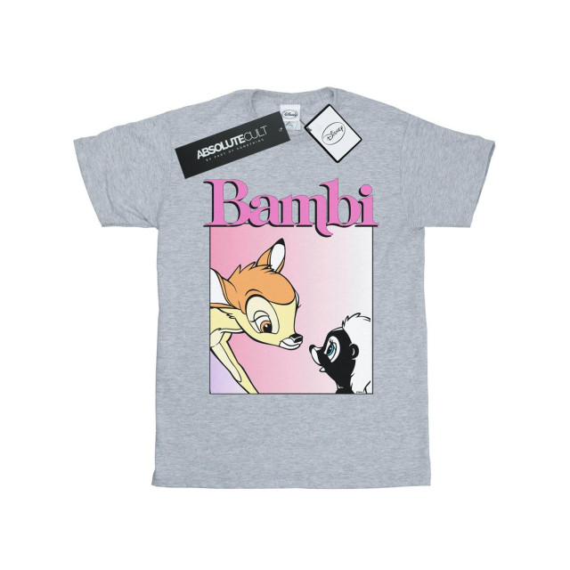 Li-cense Disney heren bambi leuk je te ontmoeten t-shirt UTBI19189_sportsgrey large