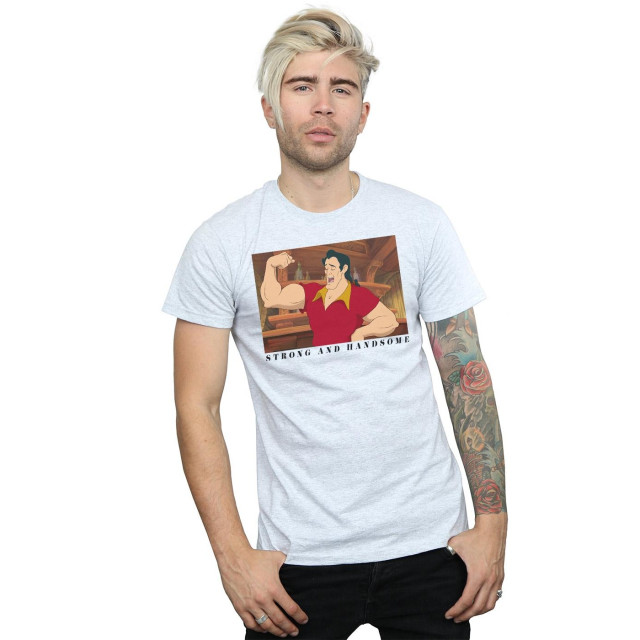 Li-cense Disney heren beauty and the beast knappe bruut t-shirt UTBI19070_sportsgrey large