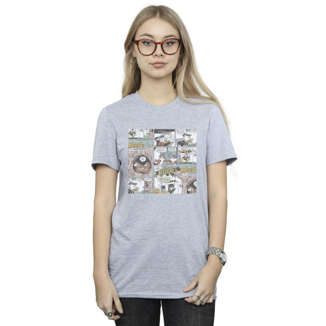 Li-cense Disney dames chip ´n dale comic katoenen vriendje t-shirt UTBI18741_sportsgrey large