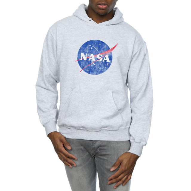 Li-cense Nasa heren insignia logo hoodie UTBI1867_sportsgrey large