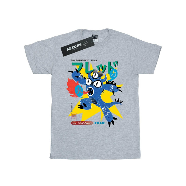 Li-cense Disney heren big hero 6 fred ultimate kaiju t-shirt UTBI18604_sportsgrey large