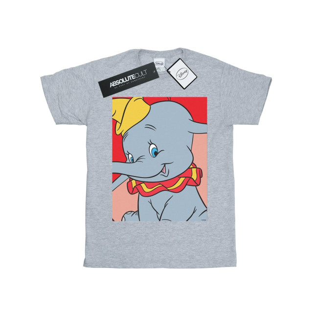 Li-cense Disney heren dumbo portret t-shirt UTBI18739_sportsgrey large