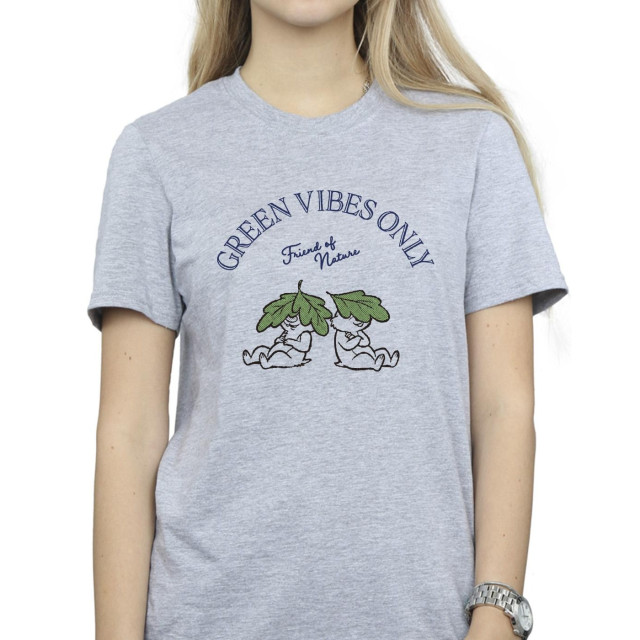 Li-cense Disney dames chip ´n dale green vibes only katoenen vriendje t-shirt UTBI18742_sportsgrey large