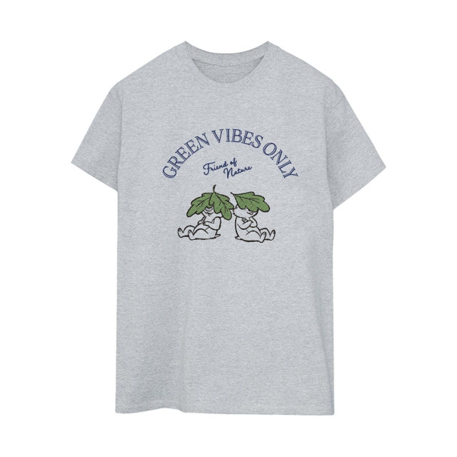 Li-cense Disney dames chip ´n dale green vibes only katoenen vriendje t-shirt UTBI18742_sportsgrey large
