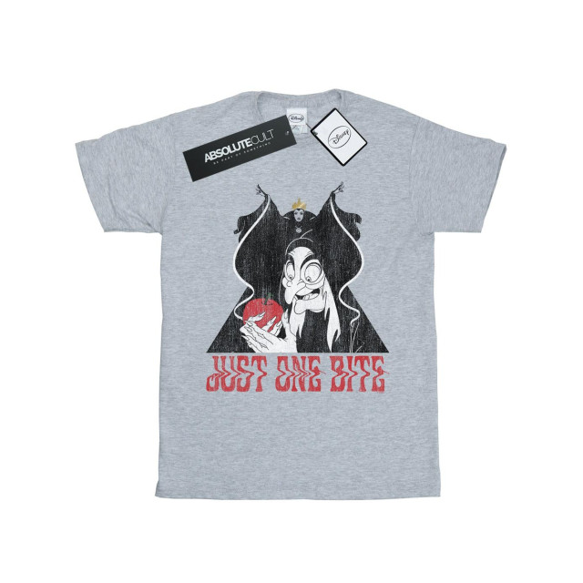Li-cense Disney heren sneeuwwitje just one bite t-shirt UTBI18786_sportsgrey large