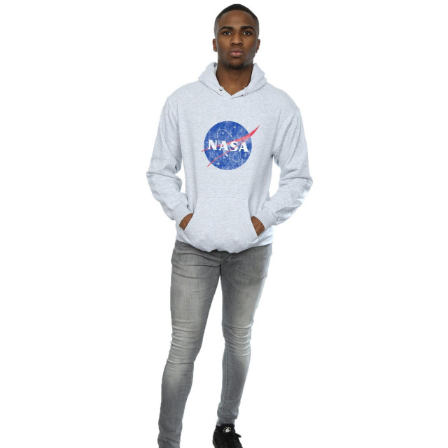 Li-cense Nasa heren insignia logo hoodie UTBI1867_sportsgrey large
