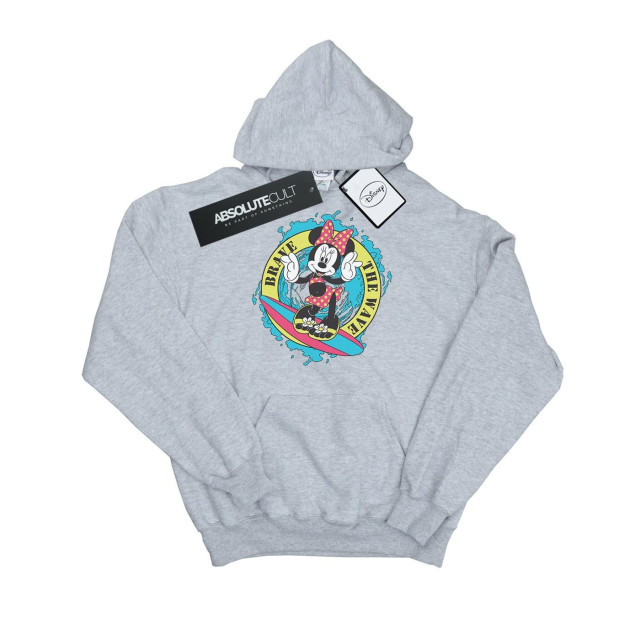Li-cense Disney jongens minnie mouse brave the wave hoodie UTBI9961_sportsgrey large
