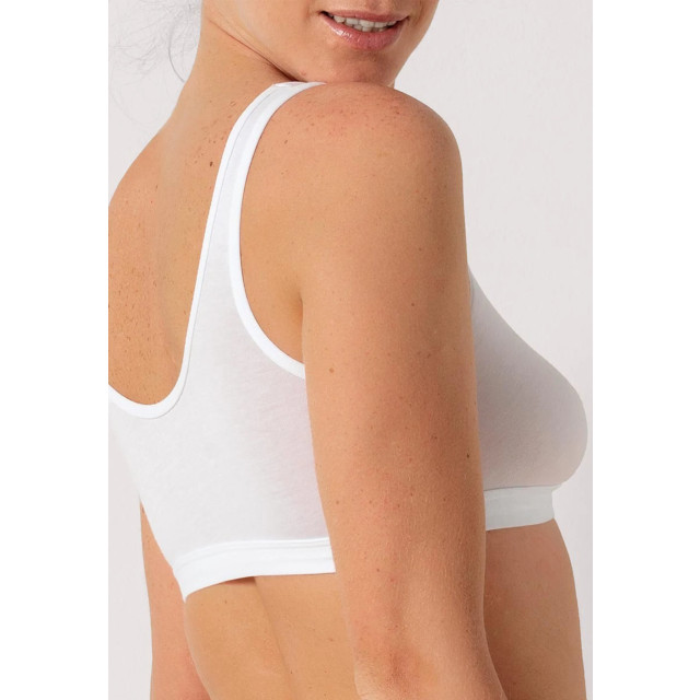 Cotonella Dames bralette bi-elastisch katoen GD487-WHITE large