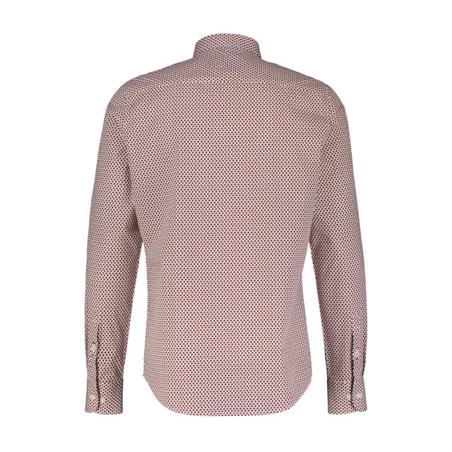 Lerros Heren overhemd 24d1488 338 urban red Lerros overhemd 24D1488 338UrbanRed large