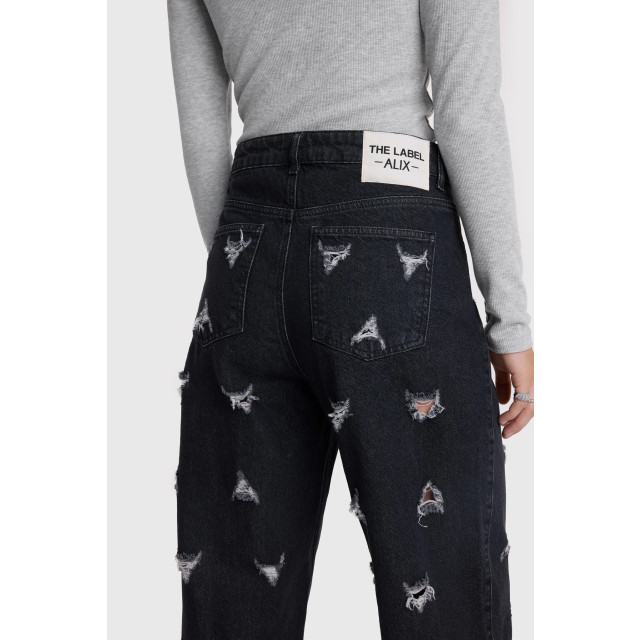 Alix The Label 2412113950 destroyed denim pants 2412113950 destroyed denim pants large