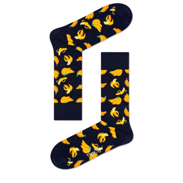 Happy Socks Banana printjes unisex BAN01-6550 Banana large