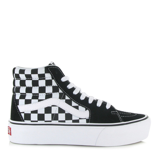 Vans Ua sk8-hi platform 2.0 checker hoge sneakers dames VA3TKNQXH large