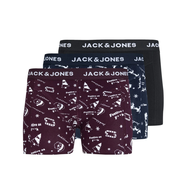 Jack & Jones Heren boxershorts trunks jacsnowflake 3-pack 12266600 large