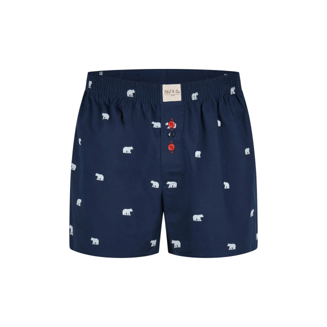 Phil & Co Wijde boxershorts heren geweven katoen pack 6-pack d410 PH-410 large
