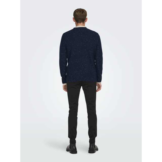 Only & Sons Onsricky reg 9 nap crew knit dessin 5219.39.0294 large