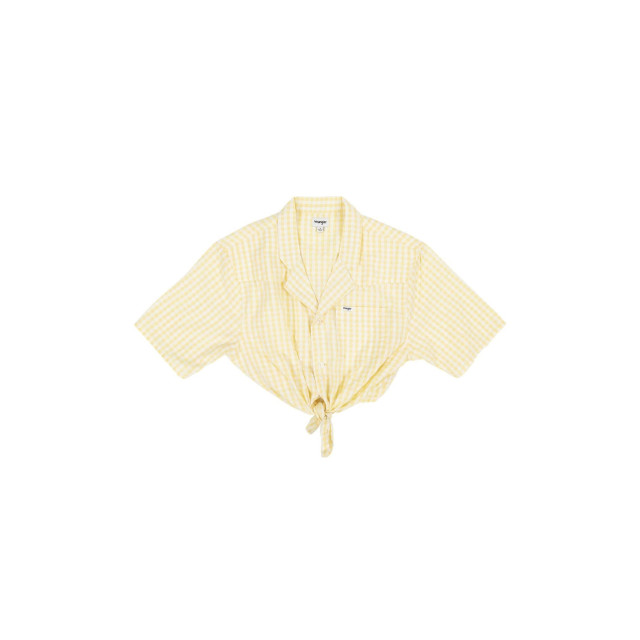 Wrangler Tie resort shirt pale banana W5Q45PY37 large