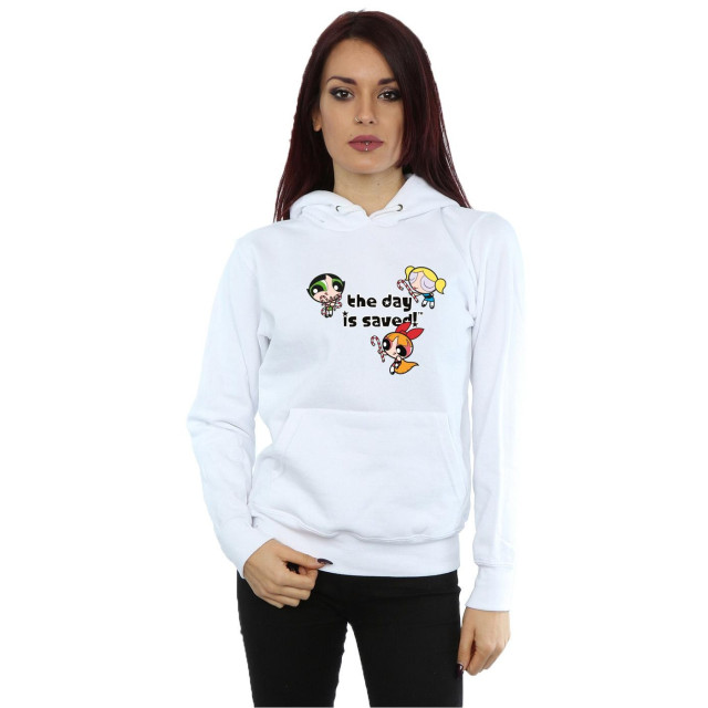 Li-cense The powerpuff girls dames girls the day is saved hoodie UTBI50140_white large