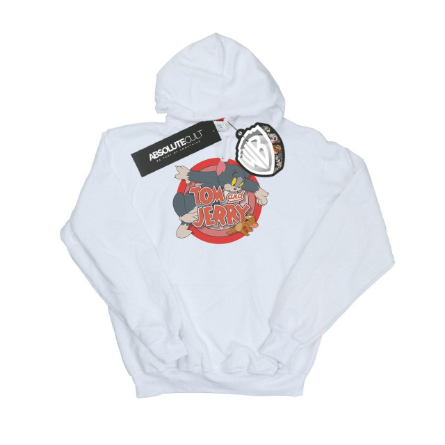 Li-cense Tom and jerry heren klassieke vangst hoodie UTBI19083_white large