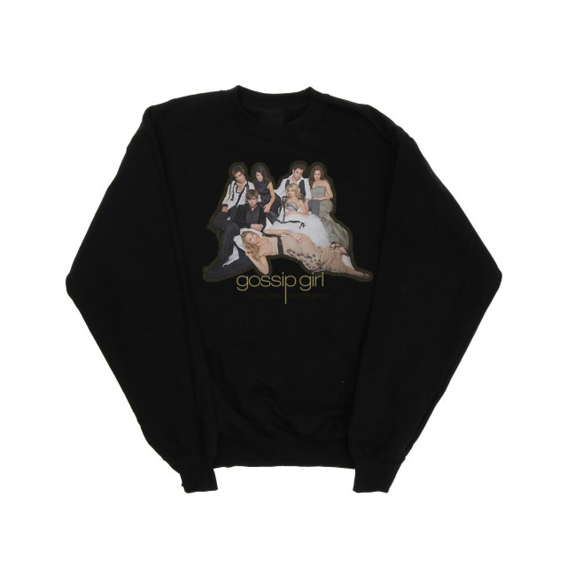 Li-cense Gossip girl dames groepshouding sweatshirt UTBI20043_black large