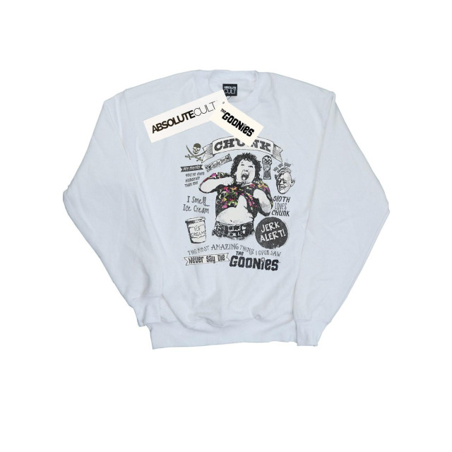 Li-cense The goonies dames chunk jerk alert sweatshirt UTBI19884_white large