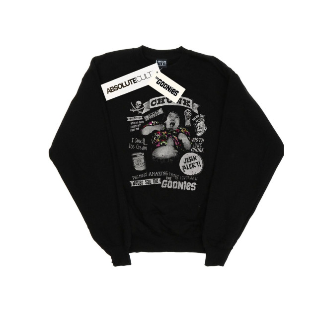 Li-cense The goonies dames chunk jerk alert sweatshirt UTBI19884_black large