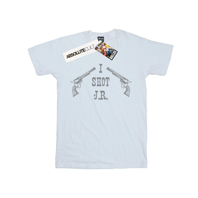 Li-cense Dallas dames i shot j.r. katoenen vriend t-shirt UTBI20366_white large