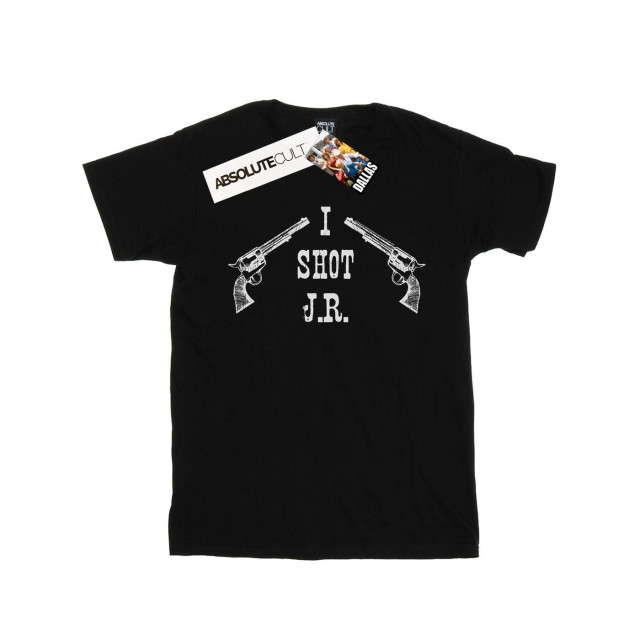 Li-cense Dallas dames i shot j.r. katoenen vriend t-shirt UTBI20366_black large