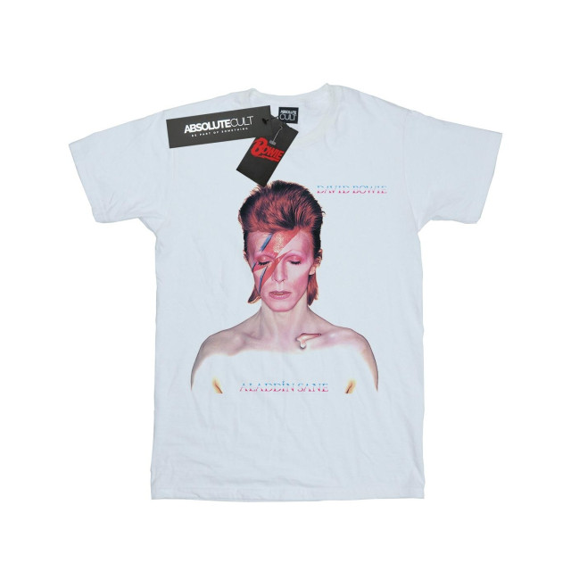Li-cense David bowie dames my love for you katoenen vriendje t-shirt UTBI19073_white large