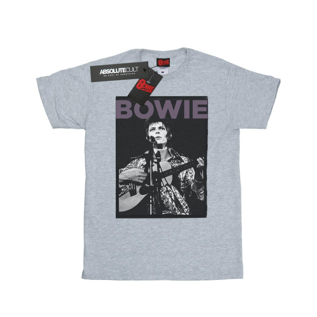 Li-cense David bowie dames rock poster katoenen vriendje t-shirt UTBI18862_sportsgrey large