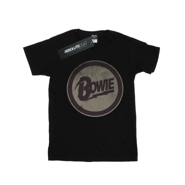 Li-cense David bowie dames cirkel logo katoenen vriend t-shirt UTBI18859_black large