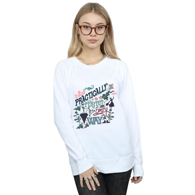 Li-cense Mary poppins dames practically perfect in every way sweatshirt UTBI2039_white large