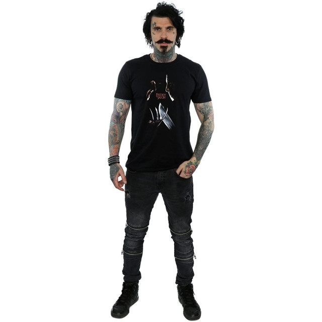 Li-cense Nightmare on elm street unisex volwassen freddy vs jason t-shirt UTBI203_blackred large