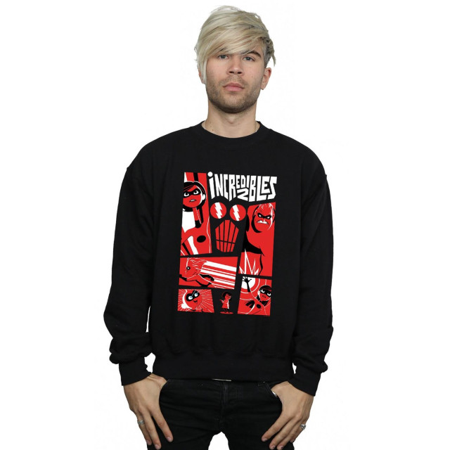 Li-cense The incredibles heren collage sweatshirt UTBI2017_black large
