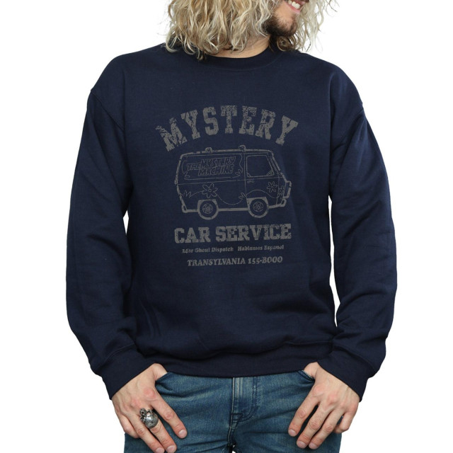 Li-cense Scooby doo heren the mystery machine sweatshirt UTBI2012_navyblue large