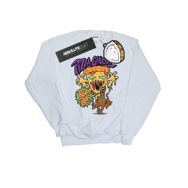 Li-cense Scooby doo dames pizza ghost sweatshirt UTBI2001_white large