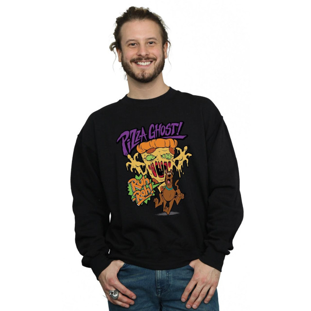 Li-cense Scooby doo heren pizza ghost sweatshirt UTBI2002_black large