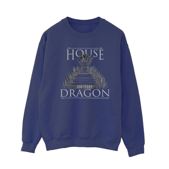 Li-cense Game of thrones: house of the dragon dames troon tekst sweatshirt UTBI20089_navyblue large