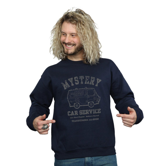 Li-cense Scooby doo heren the mystery machine sweatshirt UTBI2012_navyblue large