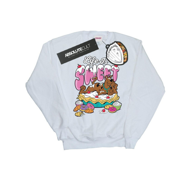 Li-cense Scooby doo dames life is sweet sweatshirt UTBI1992_white large