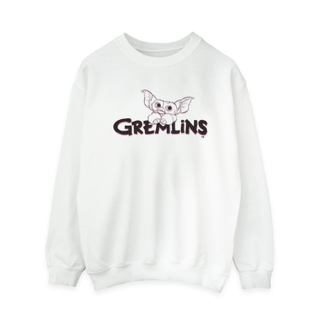 Li-cense The gremlins dames logo line sweatshirt UTBI20018_white large