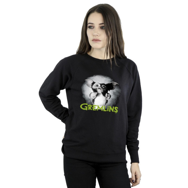 Li-cense Gremlins dames sweatshirt bang groen UTBI20017_black large