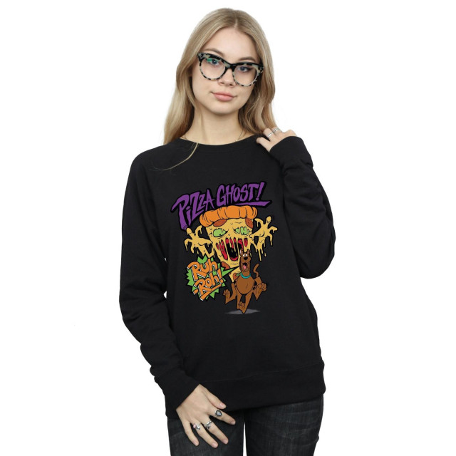 Li-cense Scooby doo dames pizza ghost sweatshirt UTBI2001_black large