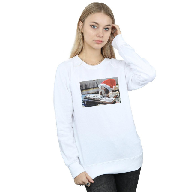 Li-cense Gremlins dames mogwai kerstmuts sweatshirt UTBI19996_white large