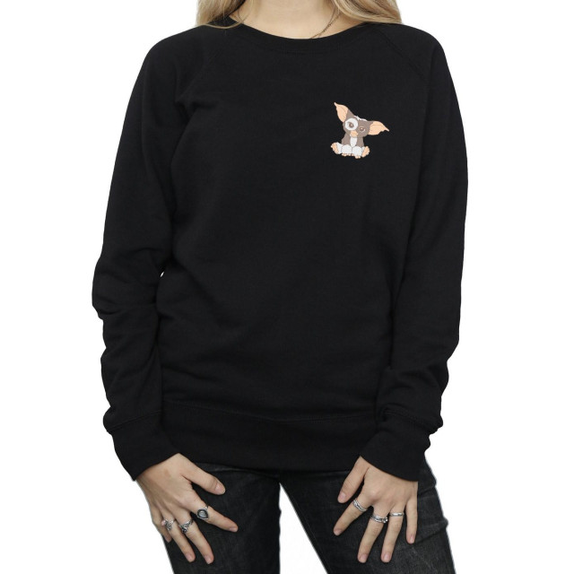 Li-cense Gremlins dames gizmo borst sweatshirt UTBI19973_black large