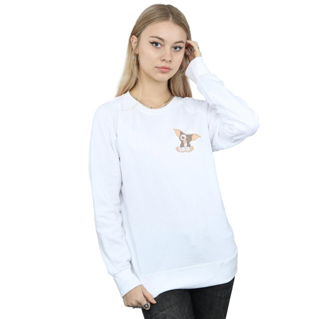 Li-cense Gremlins dames gizmo borst sweatshirt UTBI19973_white large
